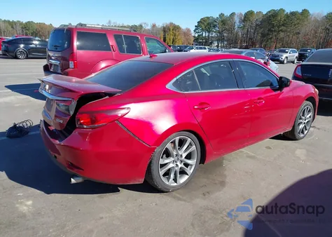 2014 Mazda Mazda6 I Grand Touring z USA, uszkodzony, nr VIN JM1GJ1W61E1120341